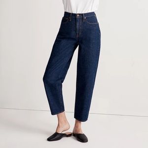 Madewell Balloon Jeans in Mapleside Wash
